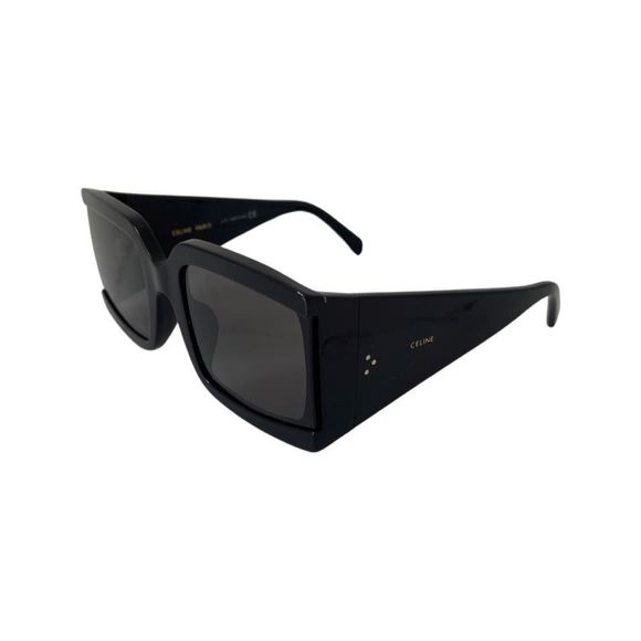 Celine Oversized Square Sunglasses 60mm Black - Picture 6 of 6